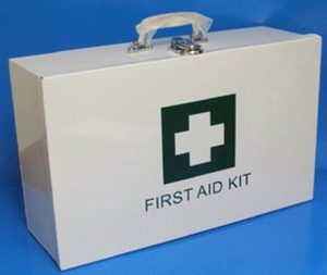 FIRST AID KIT - METAL BOX ONLY MEDIUM