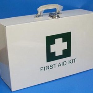 FIRST AID KIT - METAL BOX ONLY MEDIUM