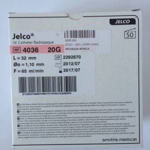 JELCO - 20G x 32MM (PINK)