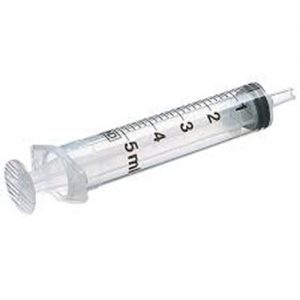 SYRINGE - 5 ML - L/SLIP 3 PART (100)