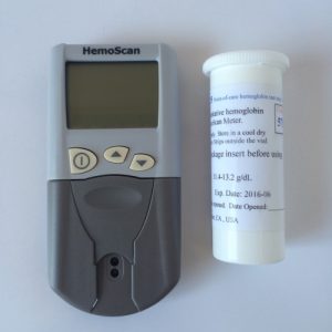 HB METER ELECT. HEMOSCAN STARTER PACK + 25 STRIPS