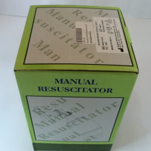 RESUSCITATOR SILICONE ADULT WITH NO 5 MASK