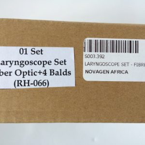 LARYNGOSCOPE SET - FIBRE OPTIC (4 BLADES)