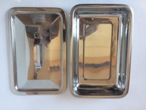 TRAY - INSTRUMENT TRAY WITH LID (200X125MM)