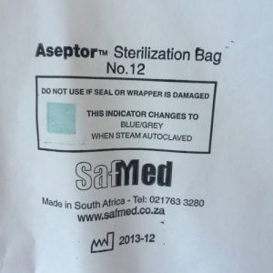 ASEPTOR BAG NO 11 - 292 X 127 X 444MM (500)